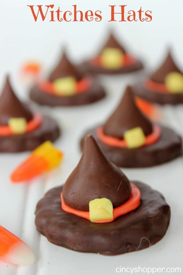 Halloween Witches Hats Cookies
 12 Halloween Crafts and Recipes