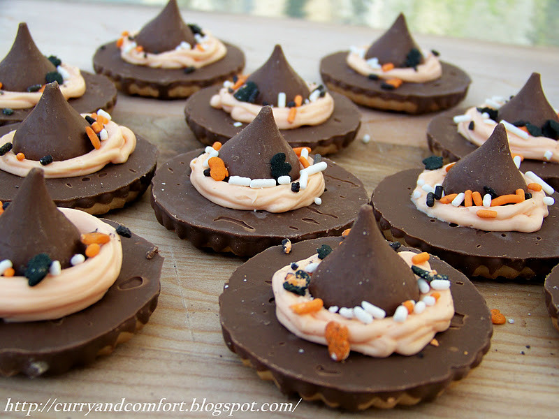 Halloween Witches Hats Cookies
 Kitchen Simmer Halloween Witch s Hat Cookies