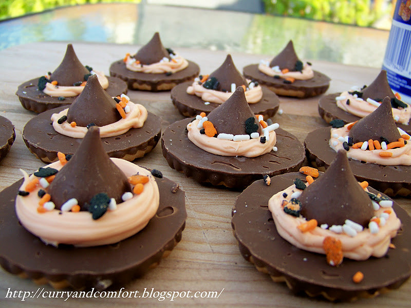 Halloween Witches Hats Cookies
 Kitchen Simmer Halloween Witch s Hat Cookies