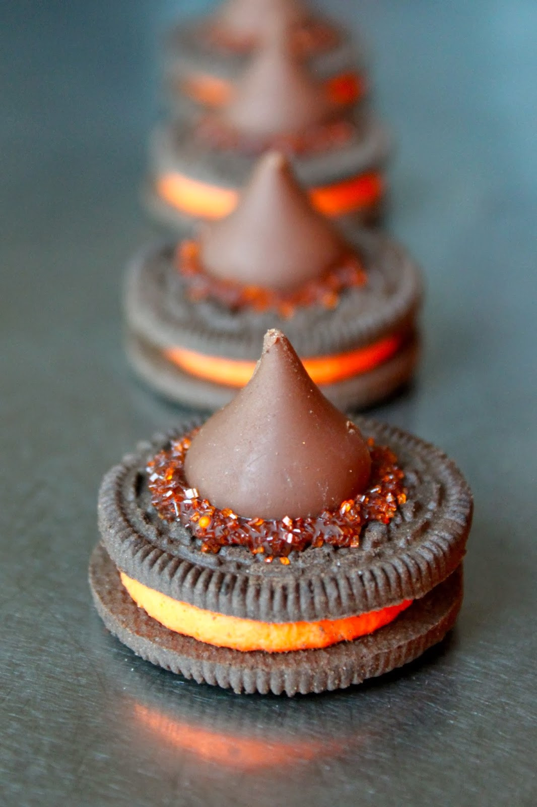 Halloween Witches Hats Cookies
 Baked Perfection Oreo Witch Hats
