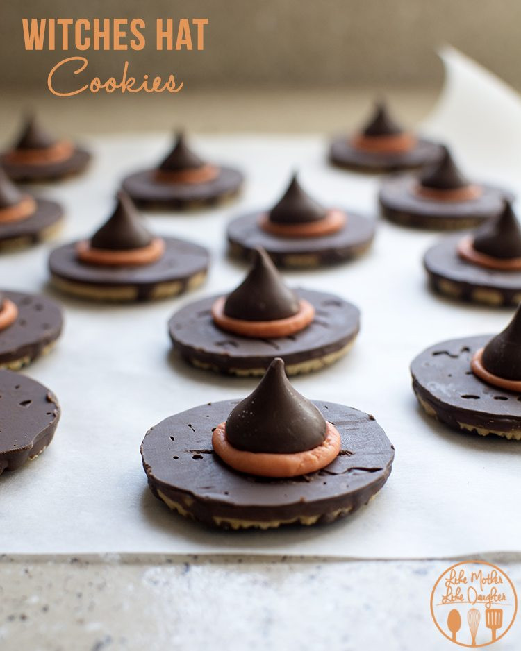 Halloween Witches Hats Cookies
 Witch Hat Cookies Like Mother Like Daughter