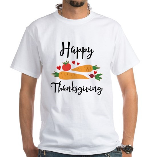 Happy Thanksgiving Vegetarian
 Happy Thanksgiving Ve arian Men s Classic T Shirts Happy