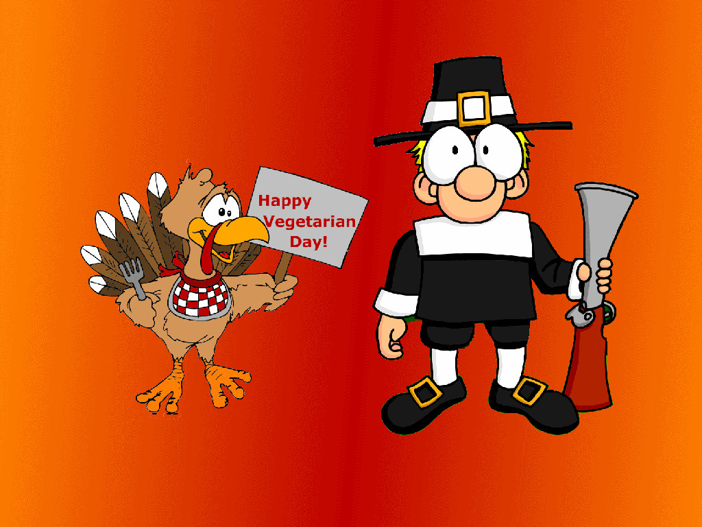 Happy Thanksgiving Vegetarian
 funny thanksgiving messages