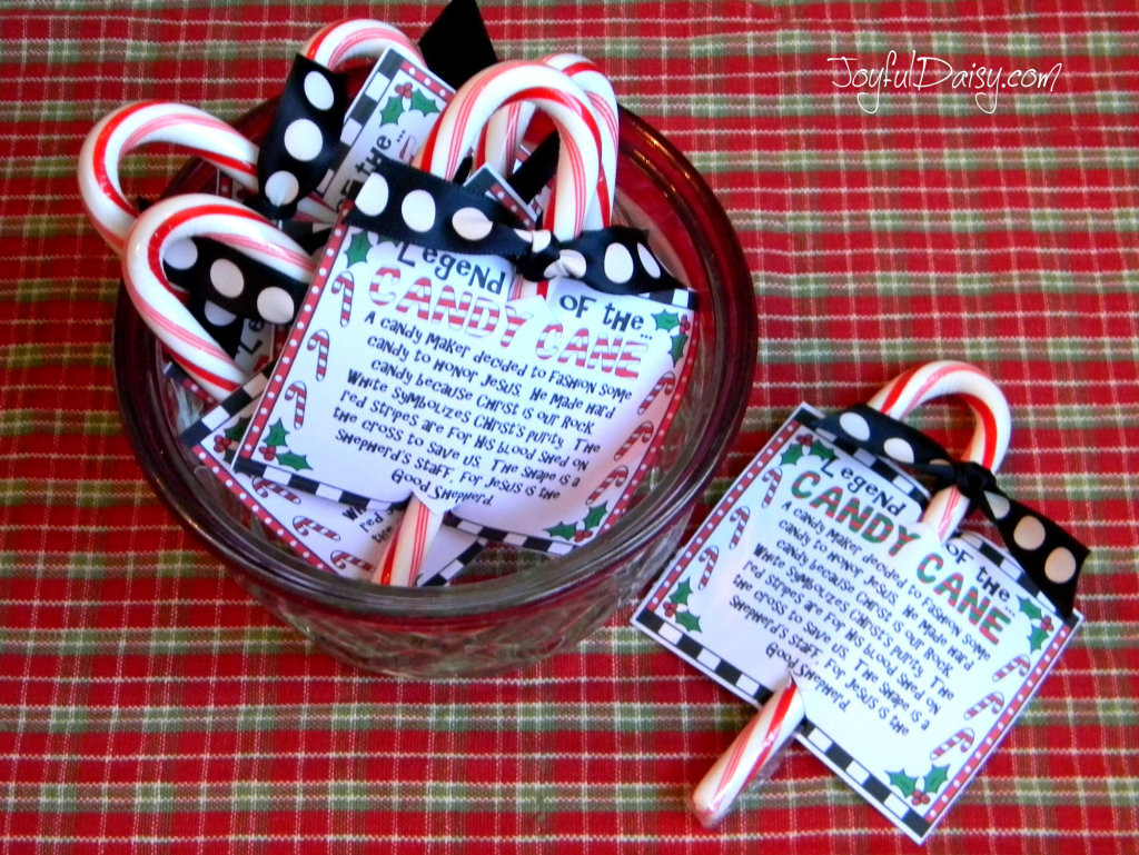 Hard Candy Christmas Meaning
 Legend of the Candy Cane Crafts JOYFUL DAISY