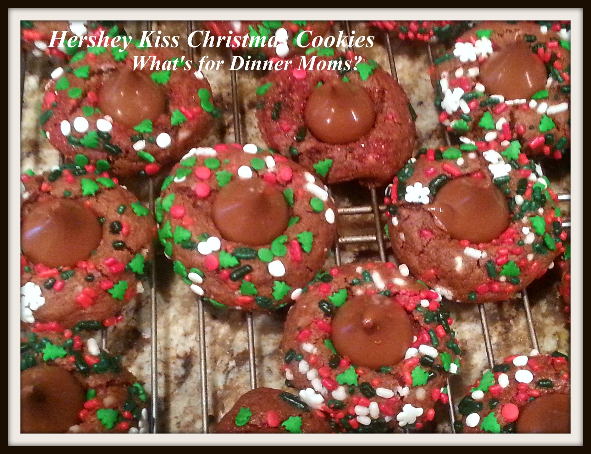 Hershey Kisses Christmas Cookies
 Hershey Kiss Christmas Cookies – What s for Dinner Moms