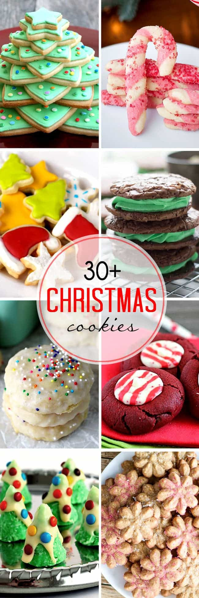 Holiday Baking Recipes Christmas
 30 Easy Christmas Cookies LemonsforLulu