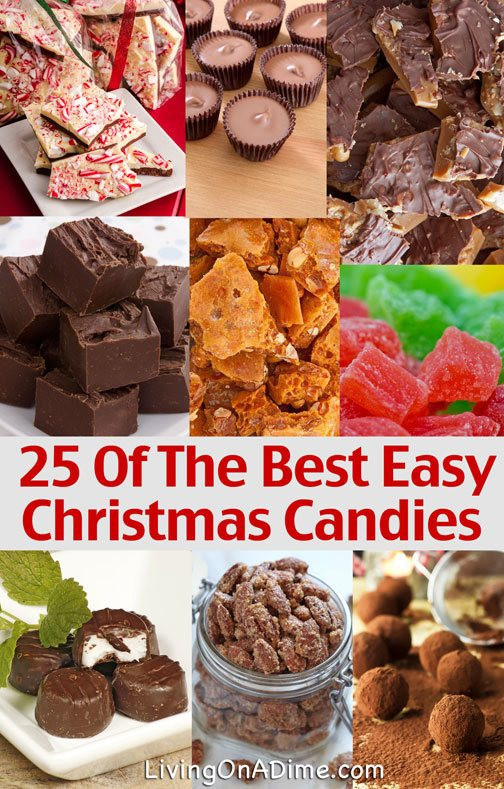 Homemade Christmas Candy Recipes
 25 Easy Candy Recipes Perfect For The Holidays