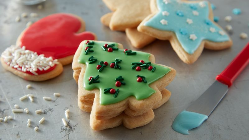 Homemade Christmas Sugar Cookies
 Easy Christmas Sugar Cookie Cutouts Recipe BettyCrocker