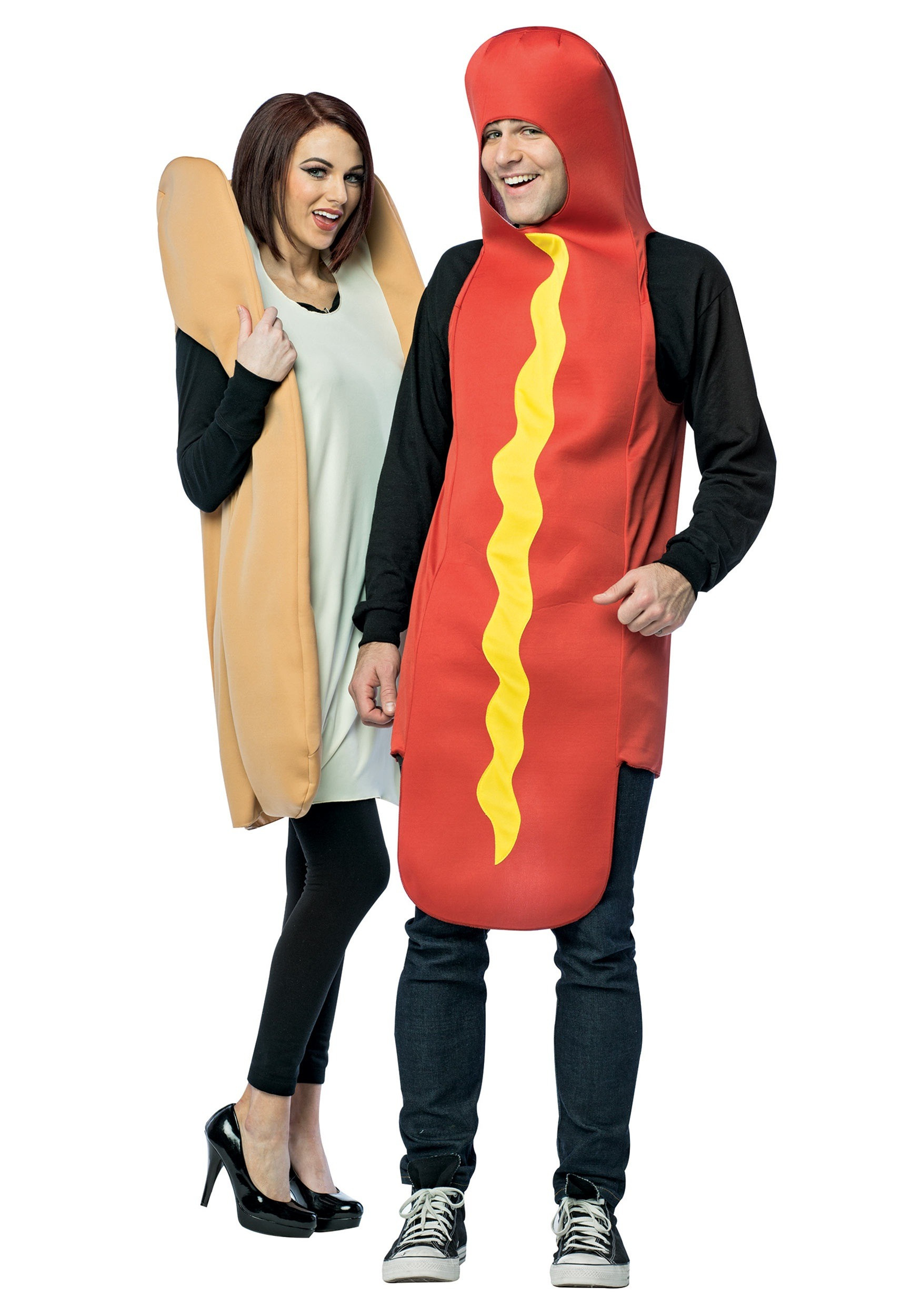 Hot Dog Halloween Costume For Dogs
 Hot Dog and Bun Costume