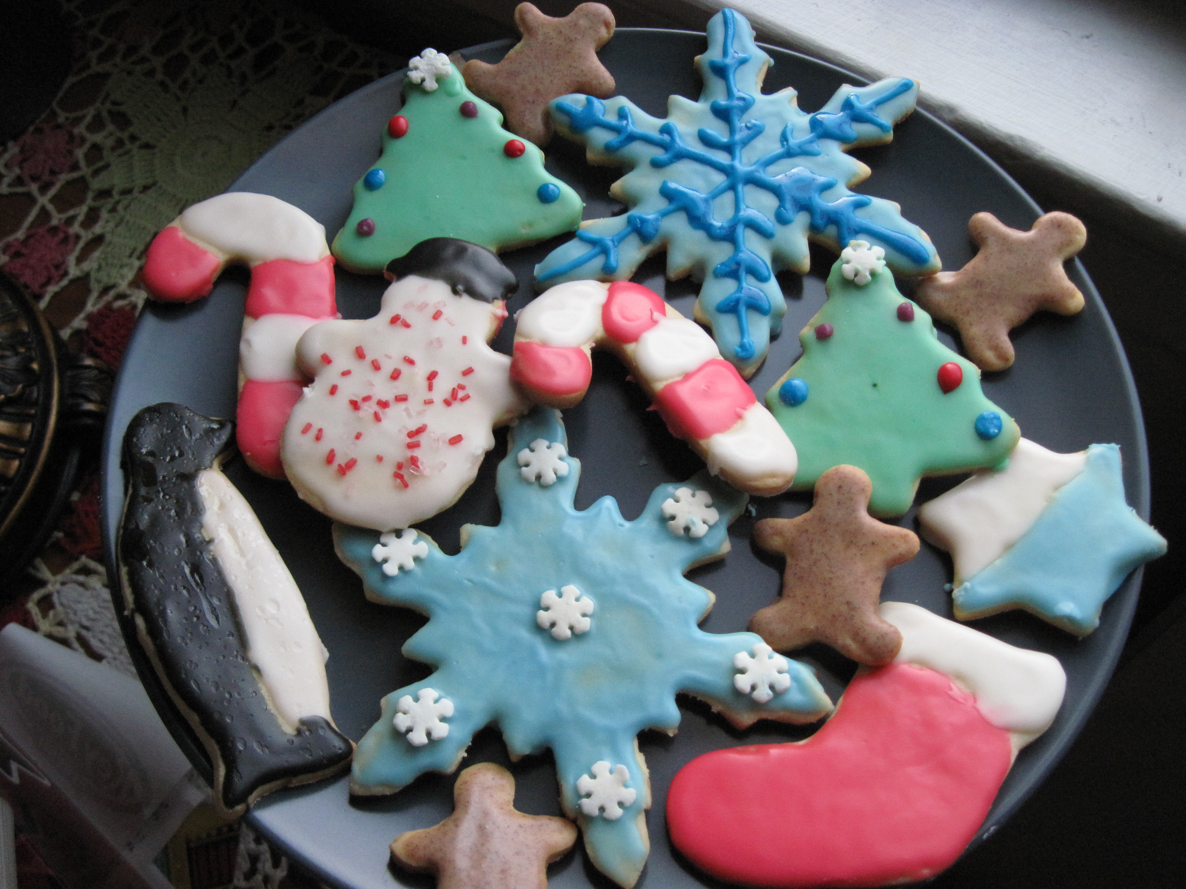 Image Of Christmas Cookies
 File Christmas sugar cookies January 2010 Wikimedia