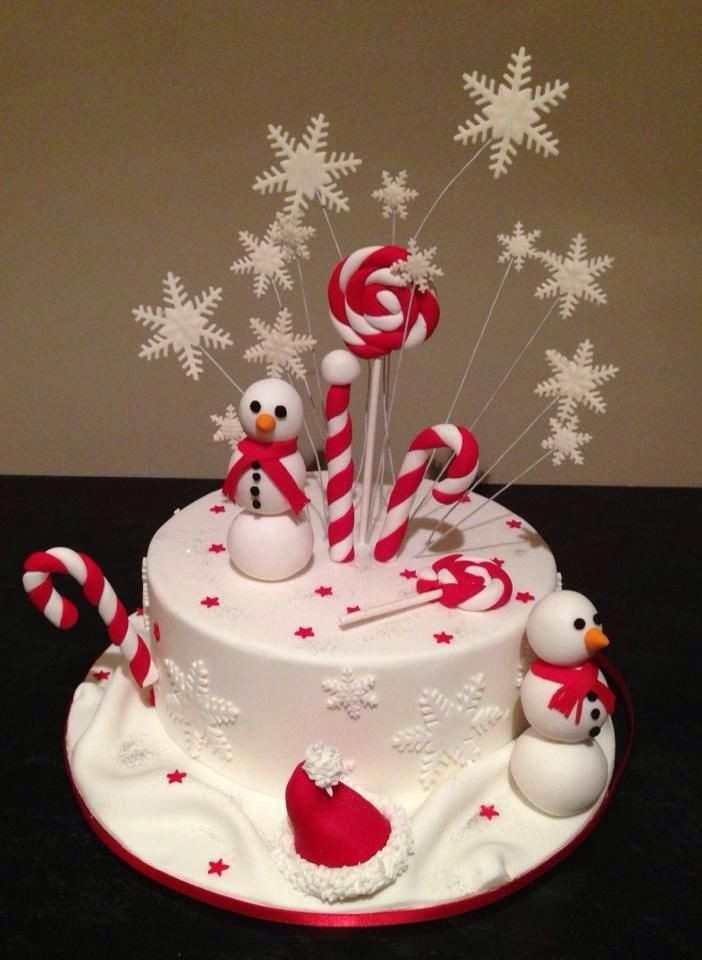 Images Of Christmas Cakes Decorated
 1000 ideas about Christmas Cake Decorations on Pinterest