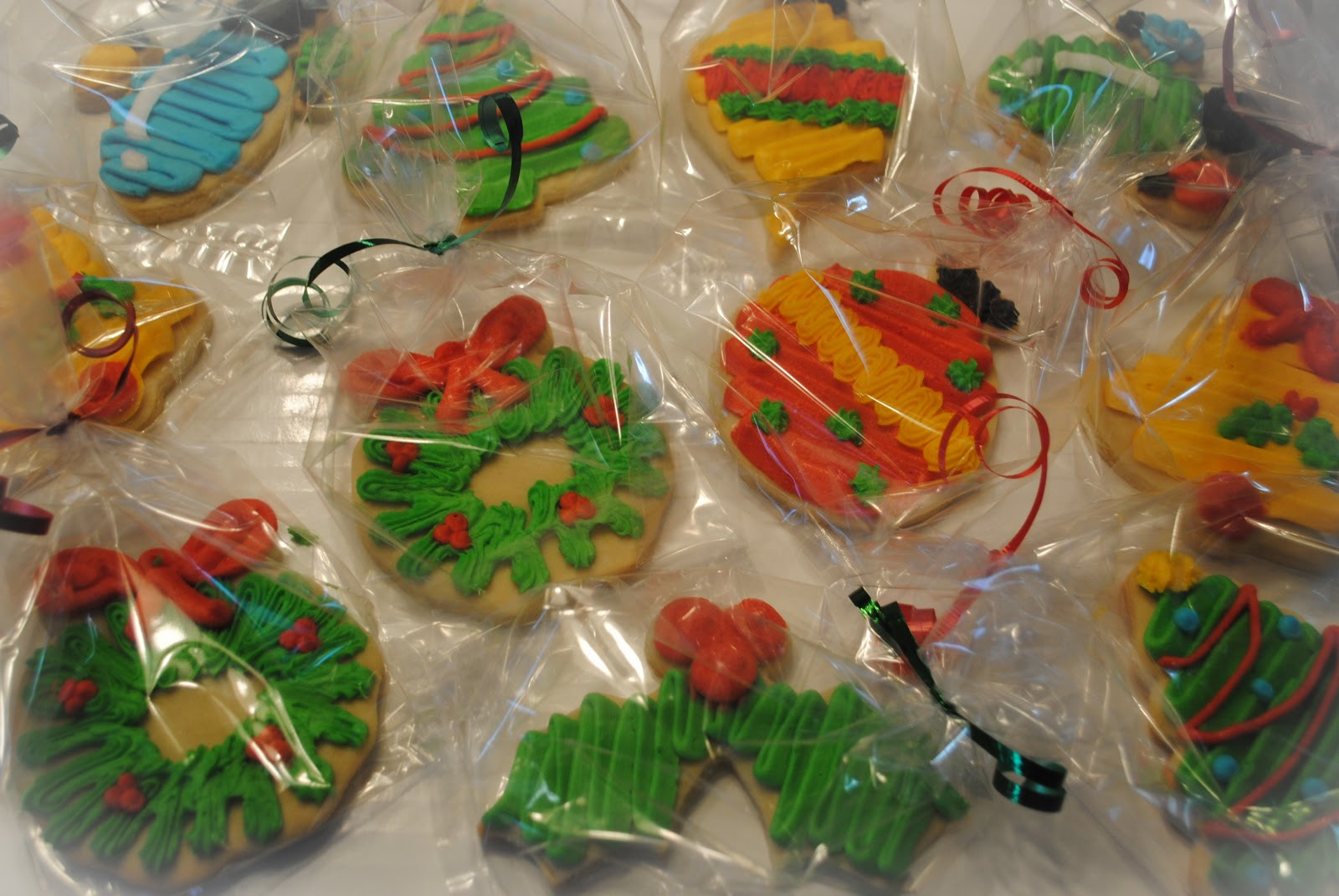 Individually Wrapped Christmas Cookies
 Candace s Cookie Creations WHBC La s Christmas Brunch