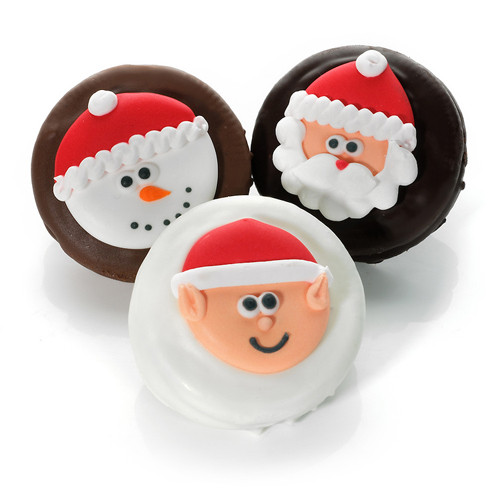 Individually Wrapped Christmas Cookies
 Christmas Joy Chocolate Dipped & Decorated Oreos