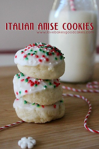 Italian Christmas Cookies Anise
 Italian Anise Cookies Holiday Cookie Linky Party and a