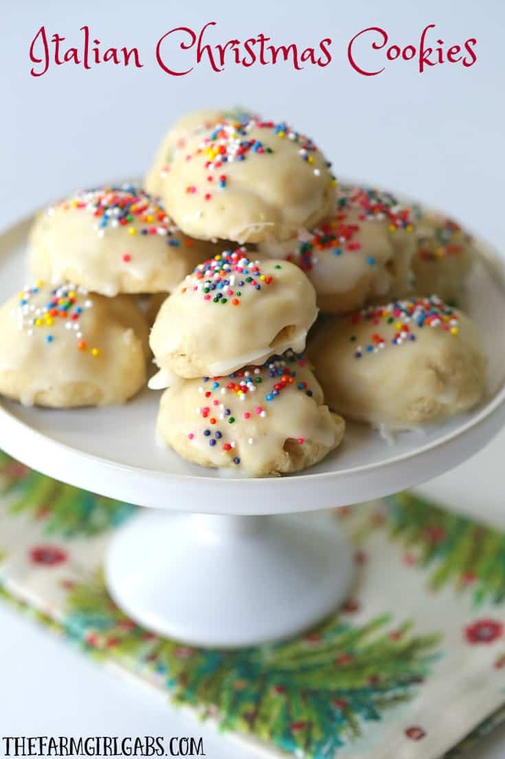 Italian Christmas Cookies Recipes With Pictures
 Italian Christmas Cookies The Farm Girl Gabs