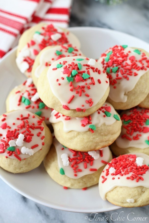 Italian Christmas Cookies Ricotta Cheese
 Italian Ricotta Cookies – Tina s Chic Corner