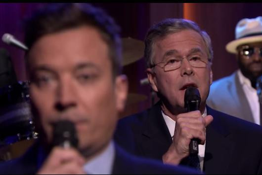 Jimmy Fallon Jeb Bush Guacamole
 Jeb Bush slow jams the news with Jimmy Fallon UPI