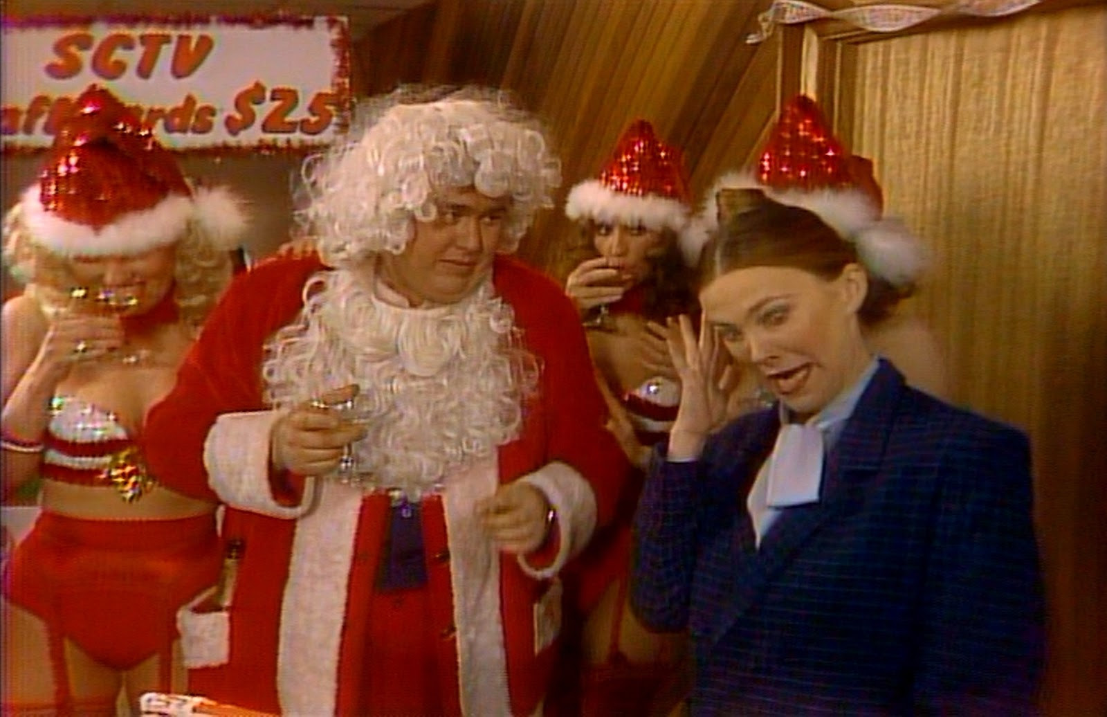 John Candy Christmas Movie
 Holiday Reviews SCTV "Staff Christmas Party"