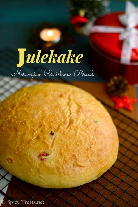 Julekake Norwegian Christmas Bread Recipe
 Spicy Treats Julekake Recipe Norwegian Cardamom Scented