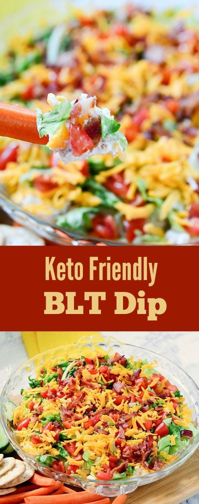 Keto Christmas Appetizers
 Keto BLT Dip Appetizer Recipe Sober Julie