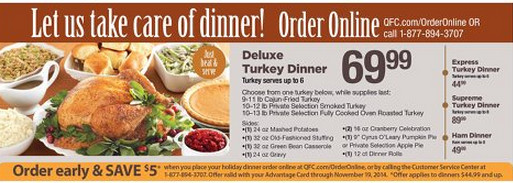 King Soopers Thanksgiving Dinners
 kroger turkey dinners thanksgiving