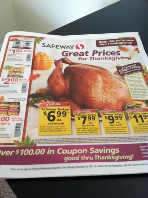King Soopers Thanksgiving Dinners
 Thanksgiving Coupons and Deals at Safeway 2011