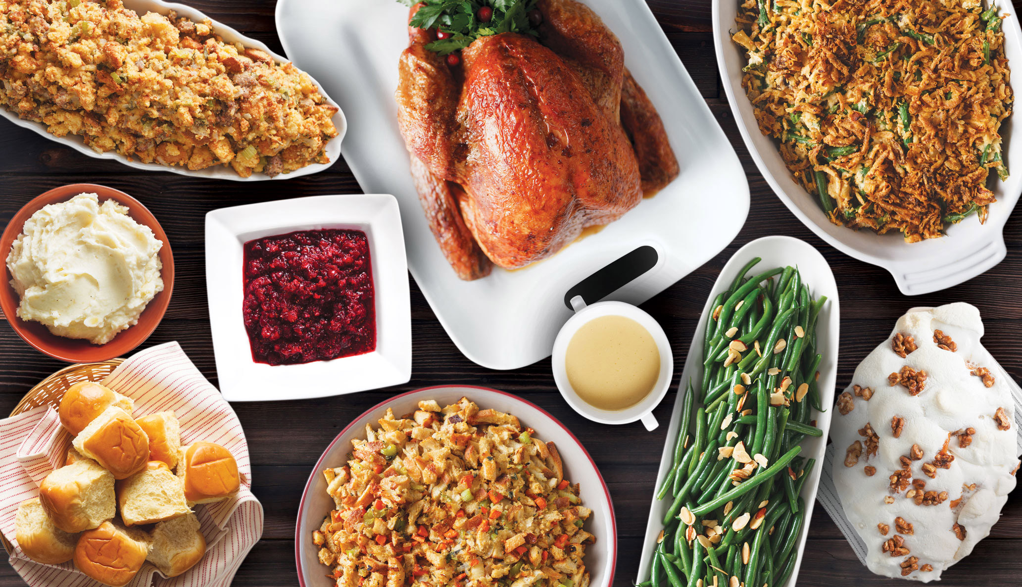 Krogers Thanksgiving Dinner 2019
 Holiday meal items Nug Markets Image