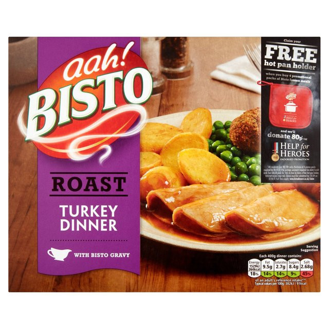Krogers Thanksgiving Dinner 2019
 Morrisons Bisto Turkey Dinner Ready Meal 400g Product
