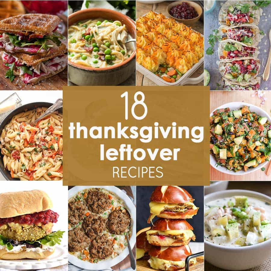 Leftover Thanksgiving Turkey Recipes
 18 Thanksgiving Leftover Recipes The Cookie Rookie