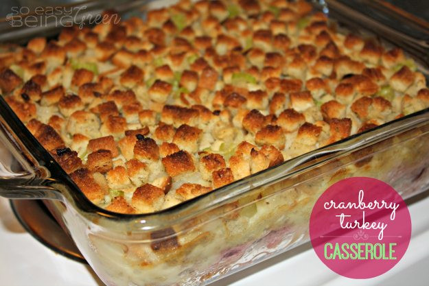 Leftovers Thanksgiving Casserole
 Thanksgiving Leftovers Casserole