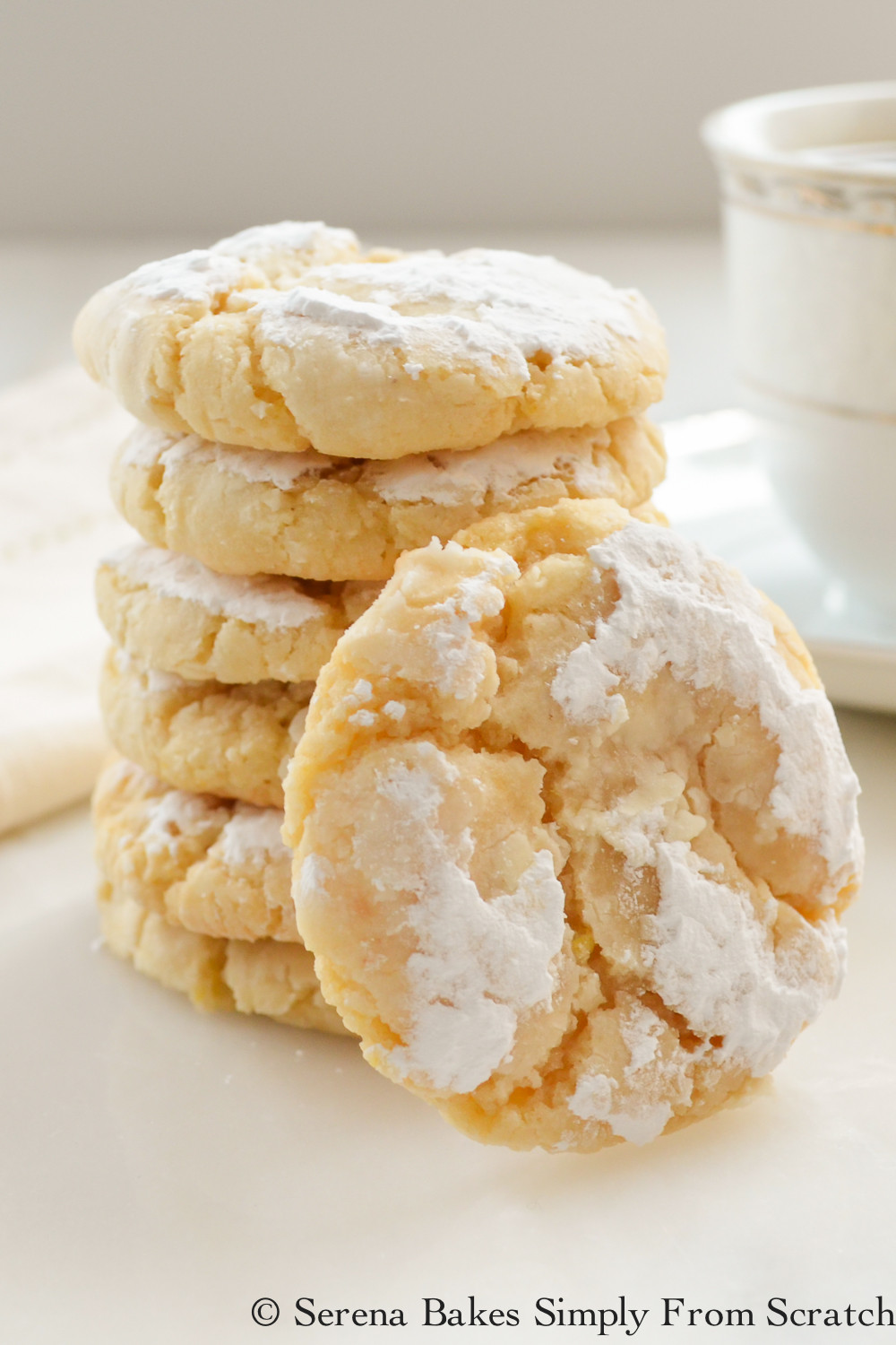 Lemon Christmas Cookies
 Soft and Chewy Lemon Cookies