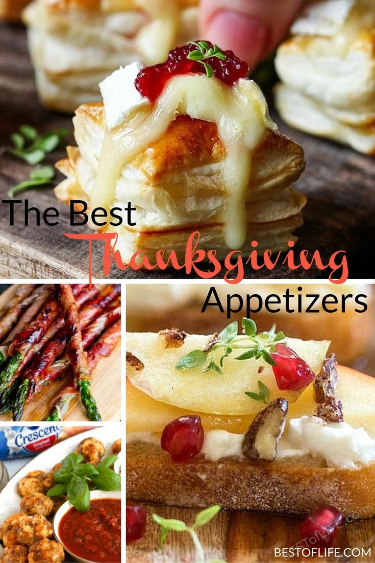 Light Thanksgiving Appetizers
 Best Thanksgiving Appetizers Best of Life