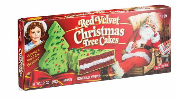 Little Debbie Christmas Tree Cakes
 Little Debbie Red Velvet Christmas Tree Cakes 5 Count