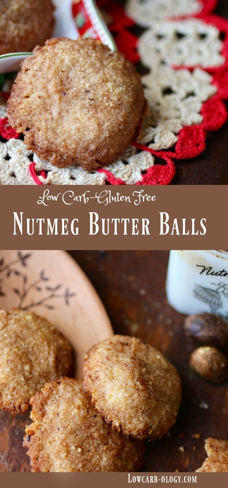 Low Carb Christmas Cookies
 Low Carb Christmas Cookies Nutmeg Butter Balls lowcarb