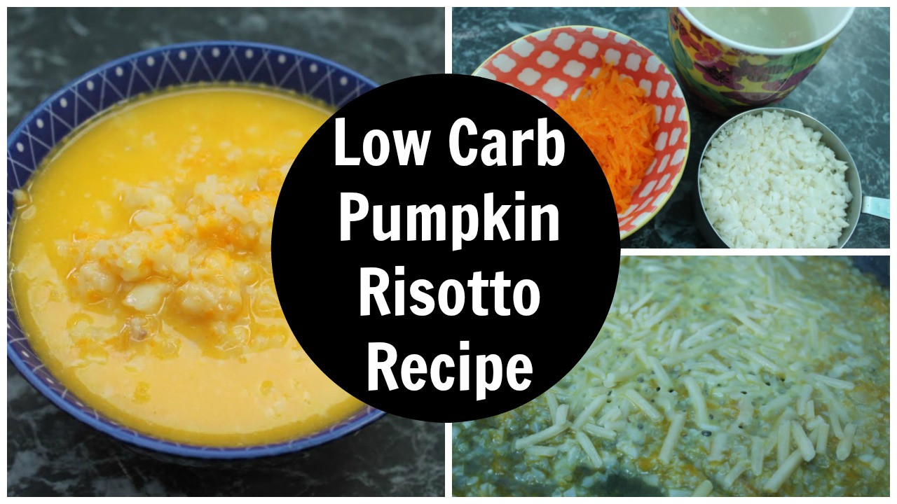 Low Carb Fall Recipes
 Low Carb Pumpkin Risotto Recipe Keto Cauliflower & Fall