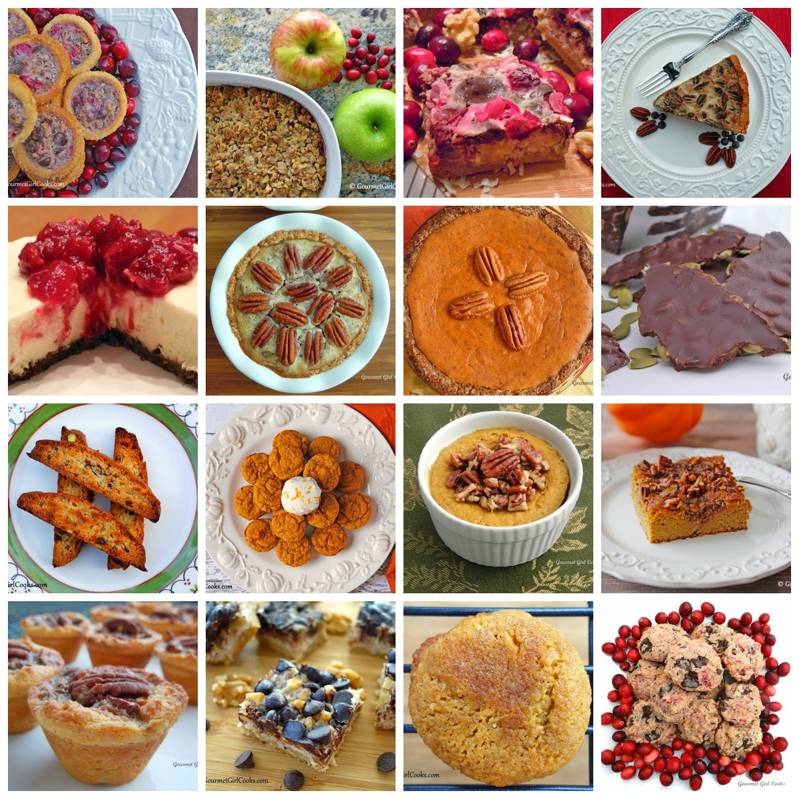 Low Carb Thanksgiving Desserts
 Gourmet Girl Cooks 16 Thanksgiving Dessert Recipes Low