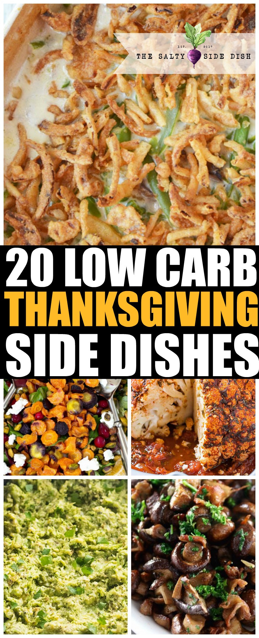 Low Carb Thanksgiving Side Dishes
 20 Low Carb Side Dishes for Thanksgiving