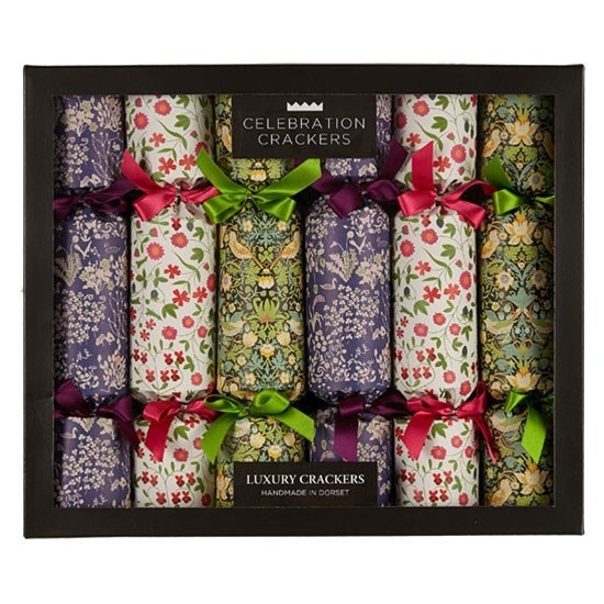 Luxury Christmas Crackers
 Liberty print Luxury crackers from Liberty