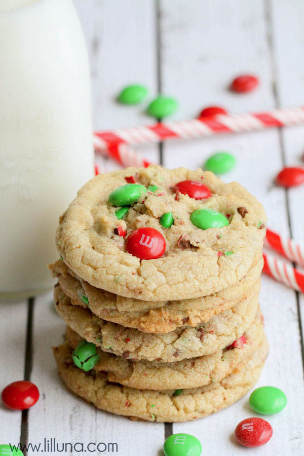 M M Christmas Cookies
 M&M Cookies Recipe