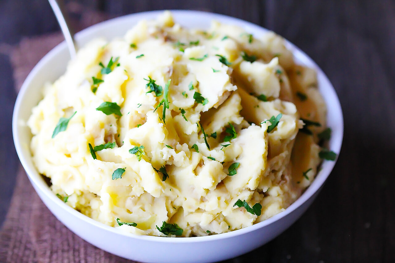 Mash Potatoes Recipe Thanksgiving
 Hummus Mashed Potatoes