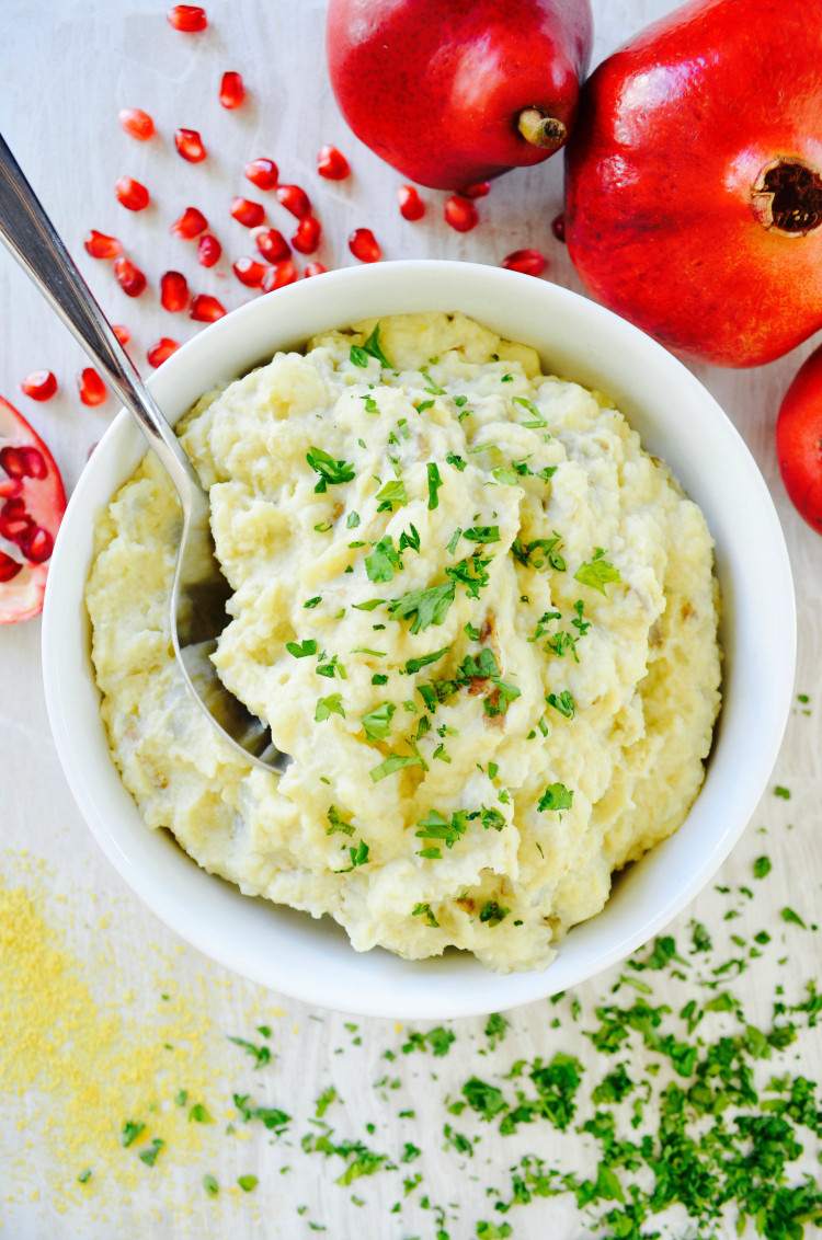 Mash Potatoes Recipe Thanksgiving
 Nutritarian Mashed Potatoes