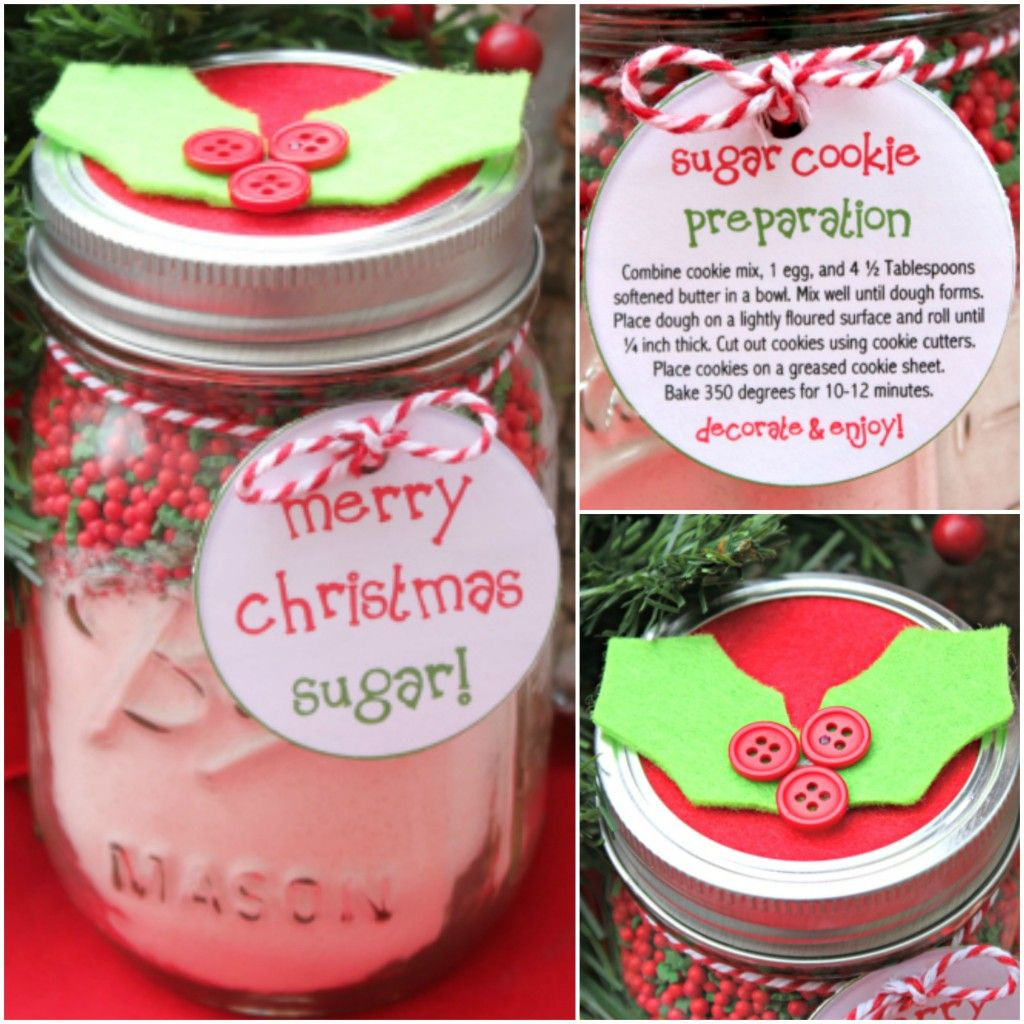 Mason Jar Christmas Cookies
 Cookie Mix in a Mason Jar Christmas Gift