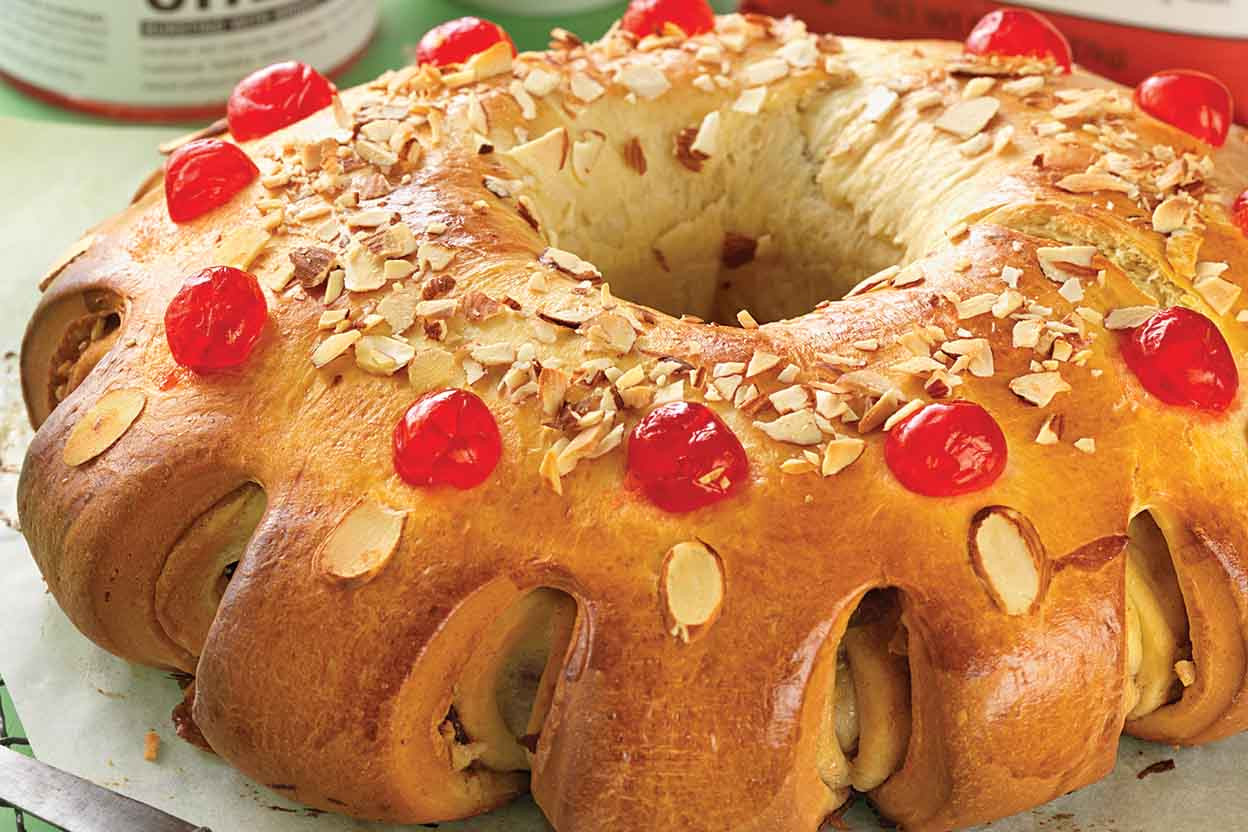 Mexican Christmas Bread
 Three King s Cake Rosca de Reyes or Roscòn de Reyes