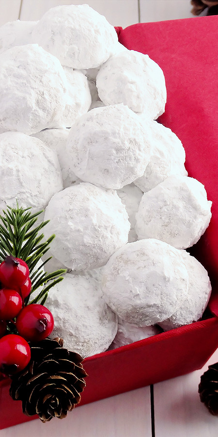 Mexican Christmas Cookies
 Snowball Christmas Cookies best ever Wicked Good Kitchen
