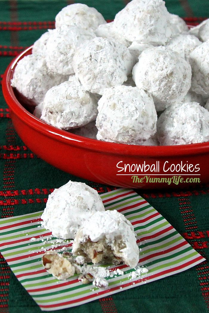 Mexican Christmas Cookies
 Traditional Snowball Cookies
