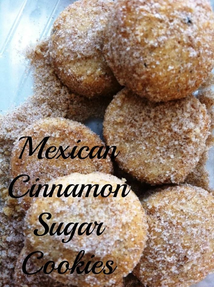 Mexico Christmas Cookies
 Mexican Cinnamon Sugar Cookies or Polvorones de Canela are