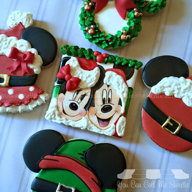 Mickey Mouse Christmas Cookies
 Between the Pages Minnie Mouse
