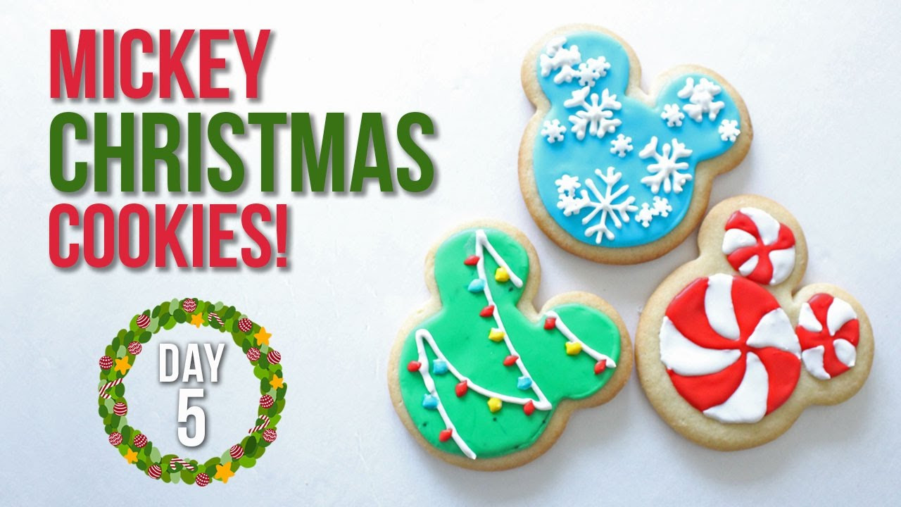 Mickey Mouse Christmas Cookies
 How to Make Mickey Mouse Christmas Cookies