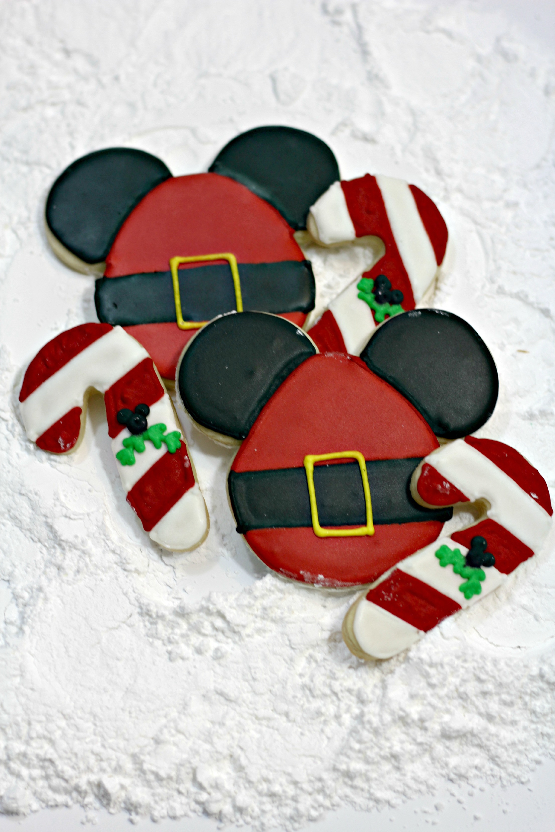 Mickey Mouse Christmas Cookies
 Santa Mickey Sugar Cookies Food Fun & Faraway Places