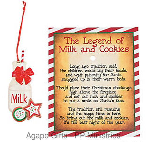 Milk And Cookies Christmas Song
 FE OTC Christmas Ornament Legend of the Milk & Cookies